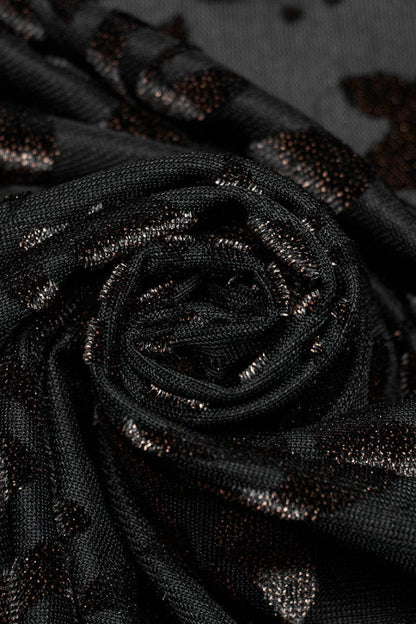 Black Lapel Collar Long Trumpet Sleeves Bronzing Pattern Print Mens Gothic Gorgeous Blouse