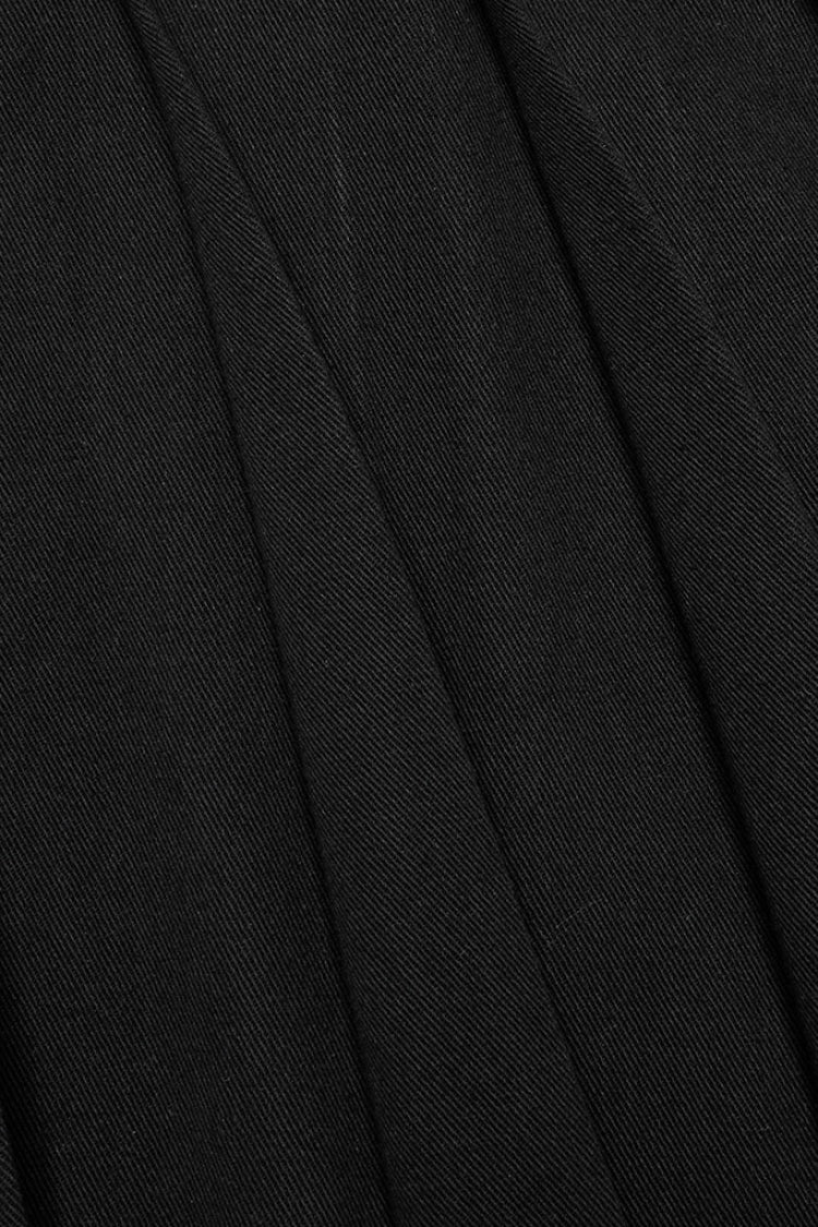 Black Buckle Men's Punk Skirt
