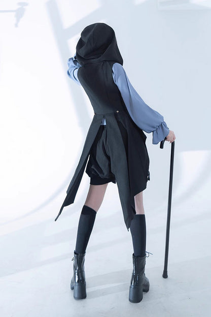 Black Narrative Maxim Ouji Fashion Gothic Lolita Shorts