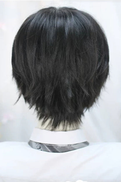 Black Korean Daily Cool Fluffy Short Lolita Wig