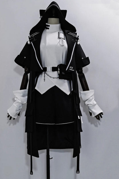 Black Functional Style Ouji Fashion Prince Handsome Lolita Cat Ears Coat