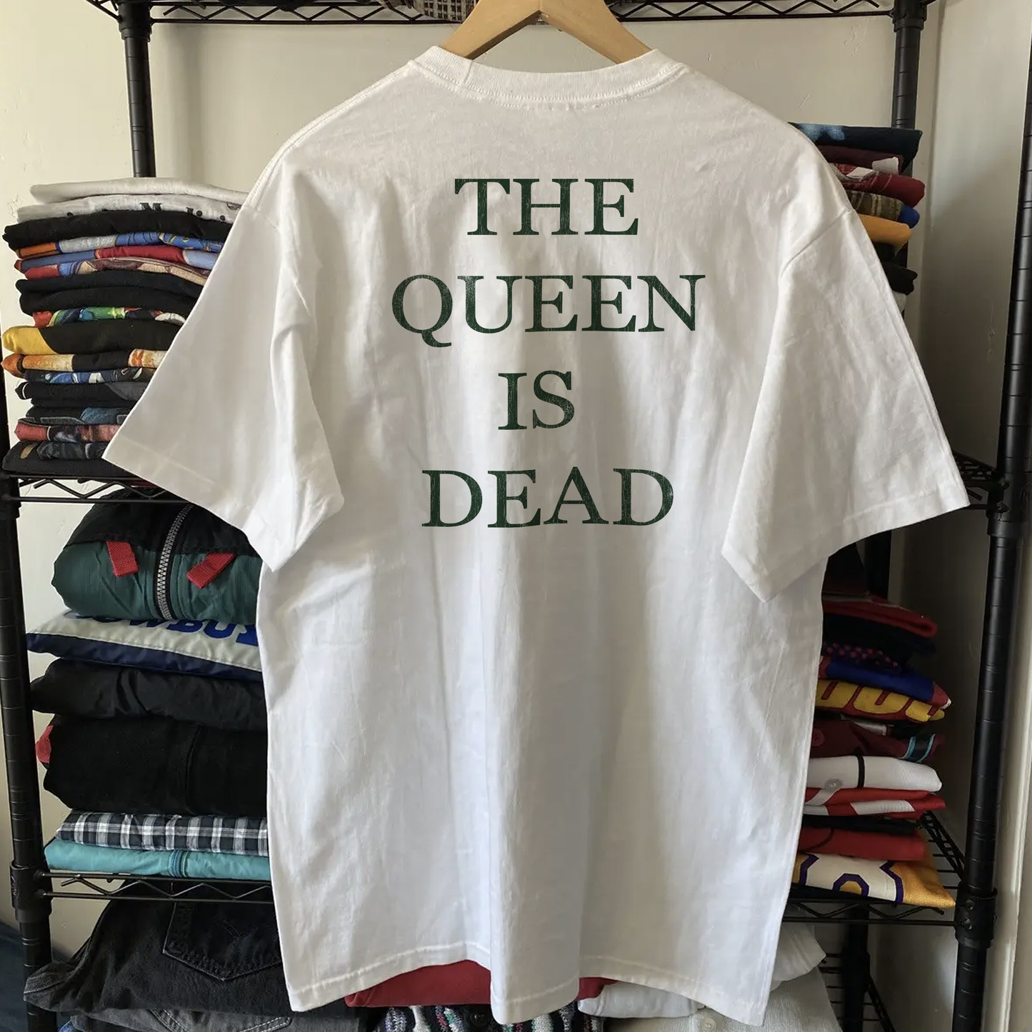 80s The Smiths Washed White Tee