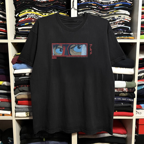 1998 Akira Kaneda Eyes Washed Black Tee
