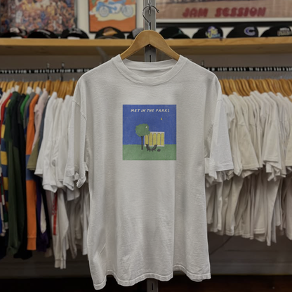 Rare Met In The Parks Washed White Tee