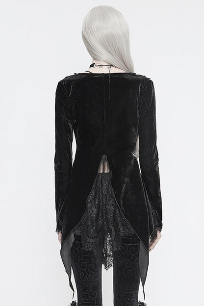 Black Knitted Mini Womens Jacket Dress