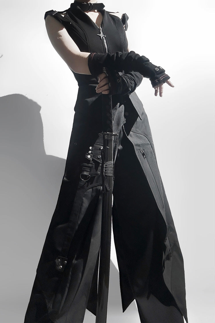 Black  [Nightblade] Ouji Gothic Vintage Prince Cool Lolita Pants (Pants Only)