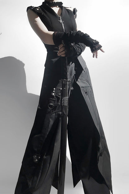 Black  [Nightblade] Ouji Gothic Vintage Prince Cool Lolita Pants (Pants Only)