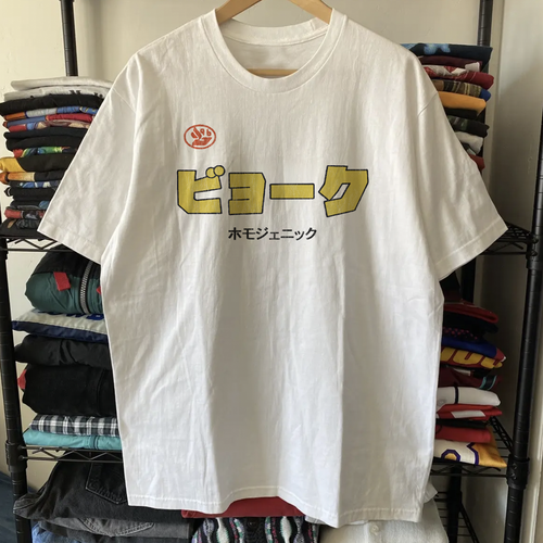 Rare Bjork Homogenic Washed White Tee