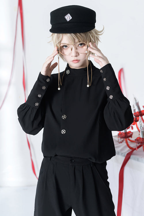 Black Princess Chronicles The Stars Change in Positions Ouji Lolita Blouse