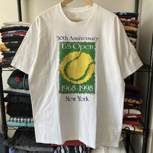 1998 US Open 30th Anniversary Washed White Tee