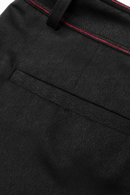 Bat Pocket Decoration Men's Gothic Pants 2 Colors