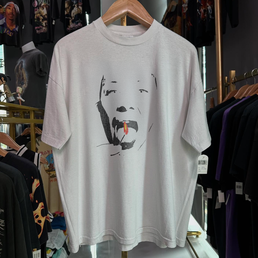 1999 Fiona Apple 'Fast As You Can' Rare Washed White T-Shirt