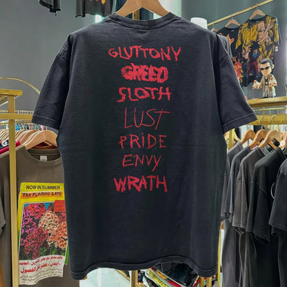 1995 Seven Rare Washed Black Promo T-Shirt