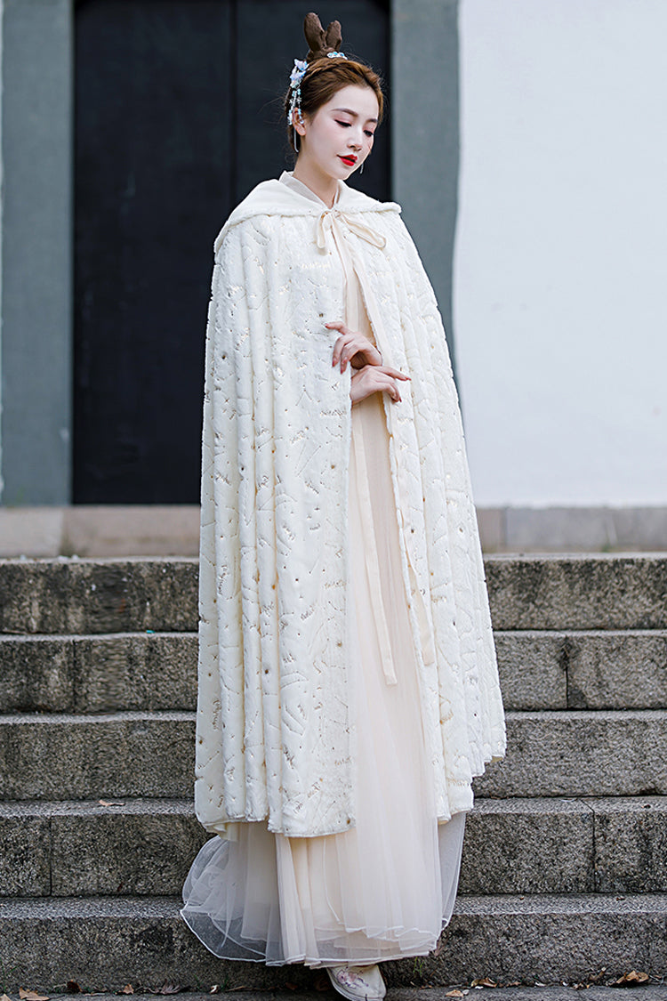 Beige New Fairy Sweet Hanfu Dress