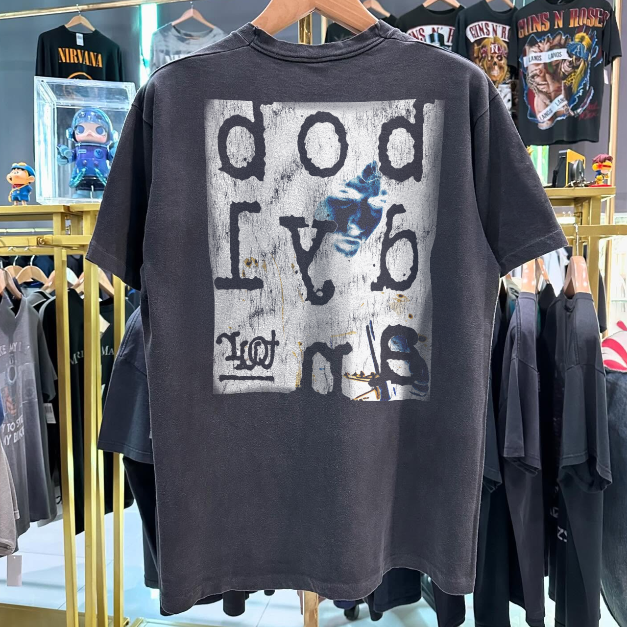 1992 Bob Dylan 'Never Ending' Tour Grail Washed Black T-Shirt