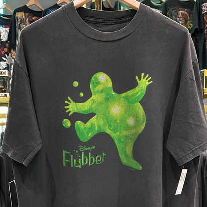 1997 Flubber Rare Promo Washed Black T-Shirt
