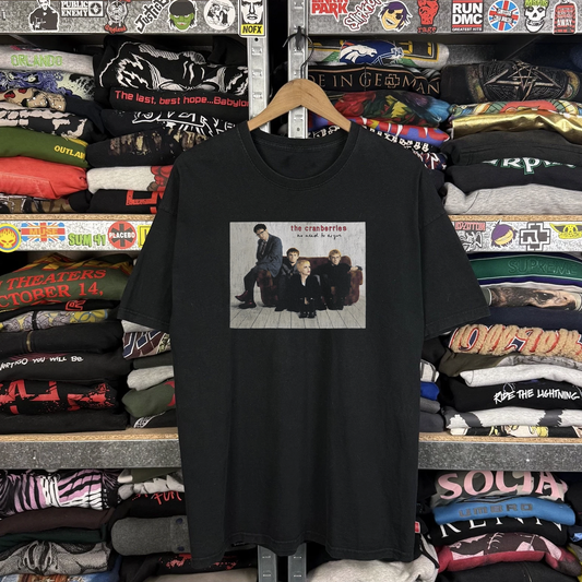 94-95 The Cranberries No Need To Argue Washed Black Tee