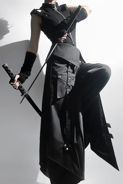 Black  [Nightblade] Ouji Gothic Vintage Prince Cool Lolita Pants (Pants Only)