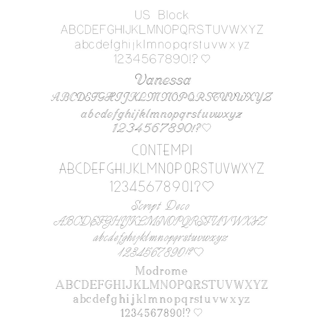 Gold Personalised Verse Necklace