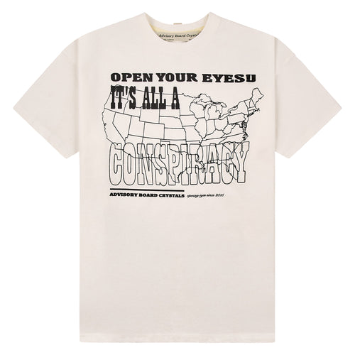 Conspiracy Tee | White
