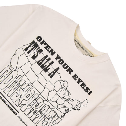 Conspiracy Tee | White