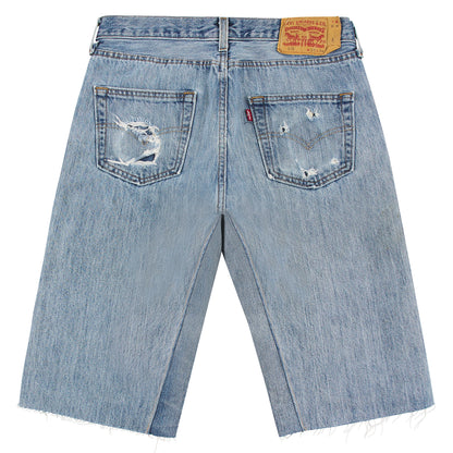 Cowrie Shell Denim Short | Medium Wash