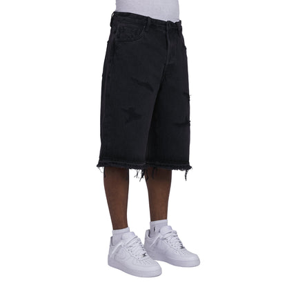 Evo Cutoff Denim Short | Dark Hive
