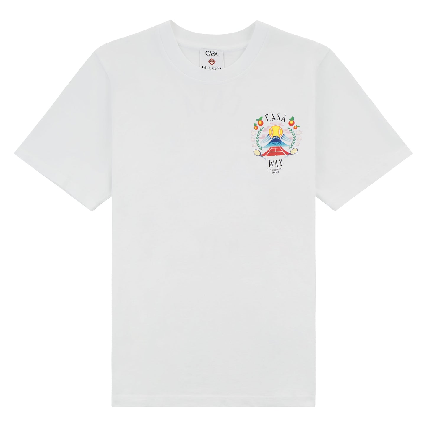Casa Way Mountain Tee | White