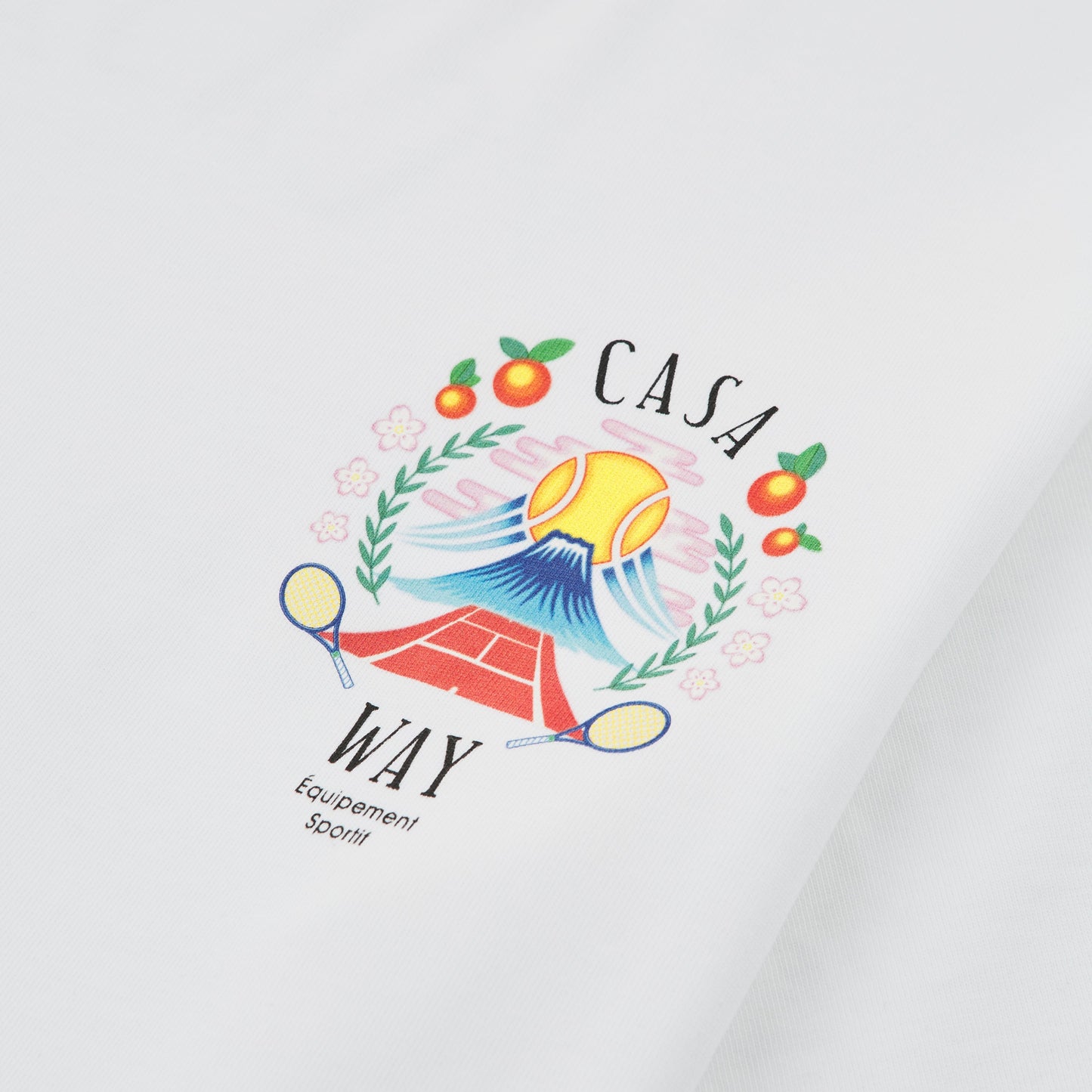Casa Way Mountain Tee | White