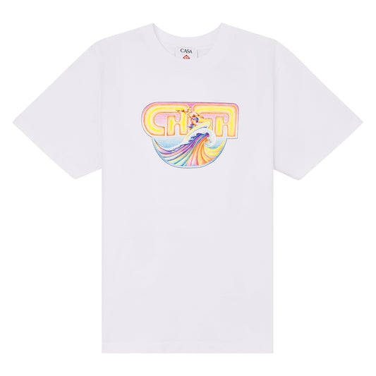 Casa Surf Tee | White