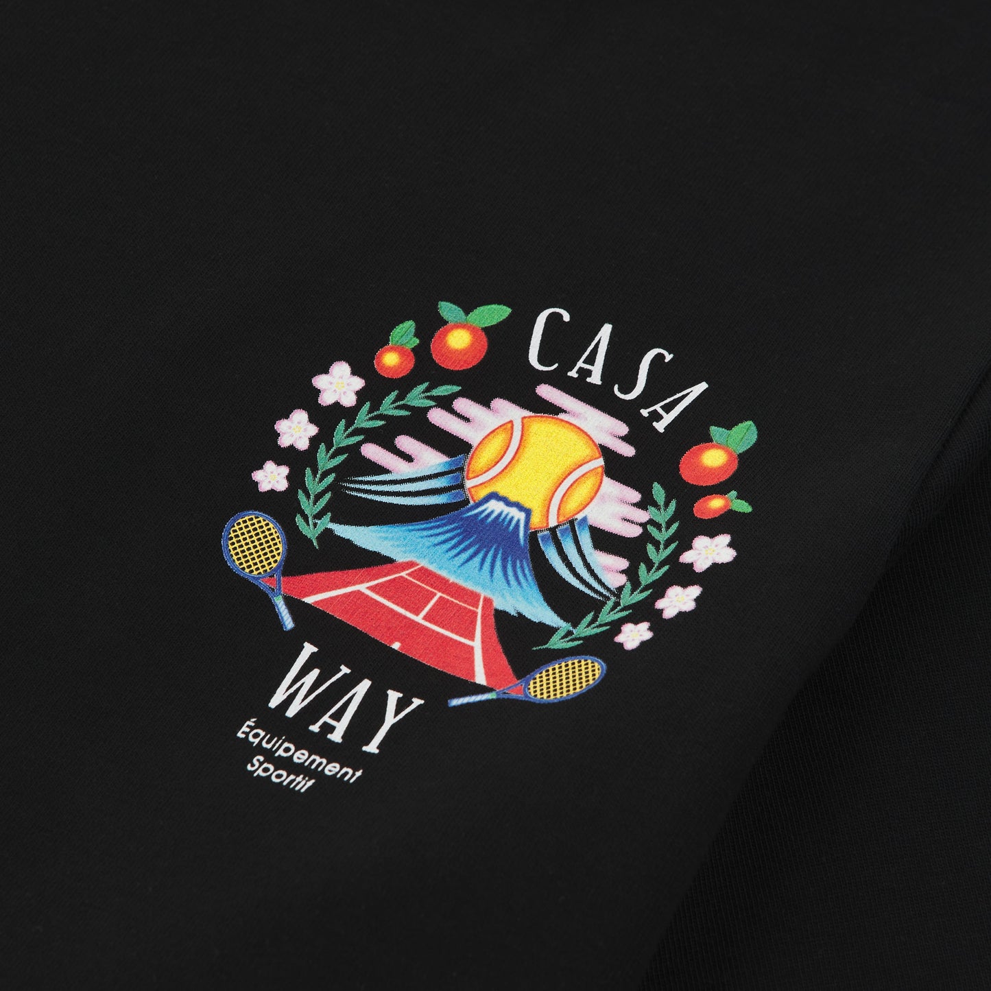 Casa Way Mountain Tee | Black