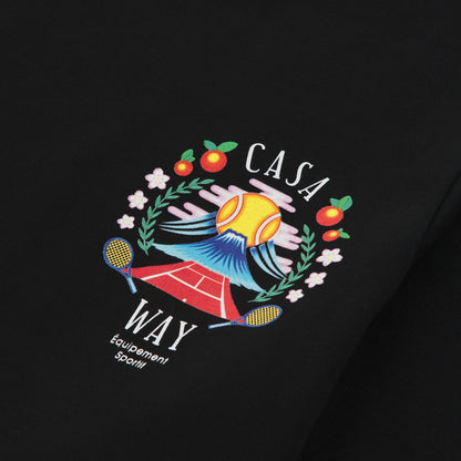 Casa Way Mountain Tee | Black