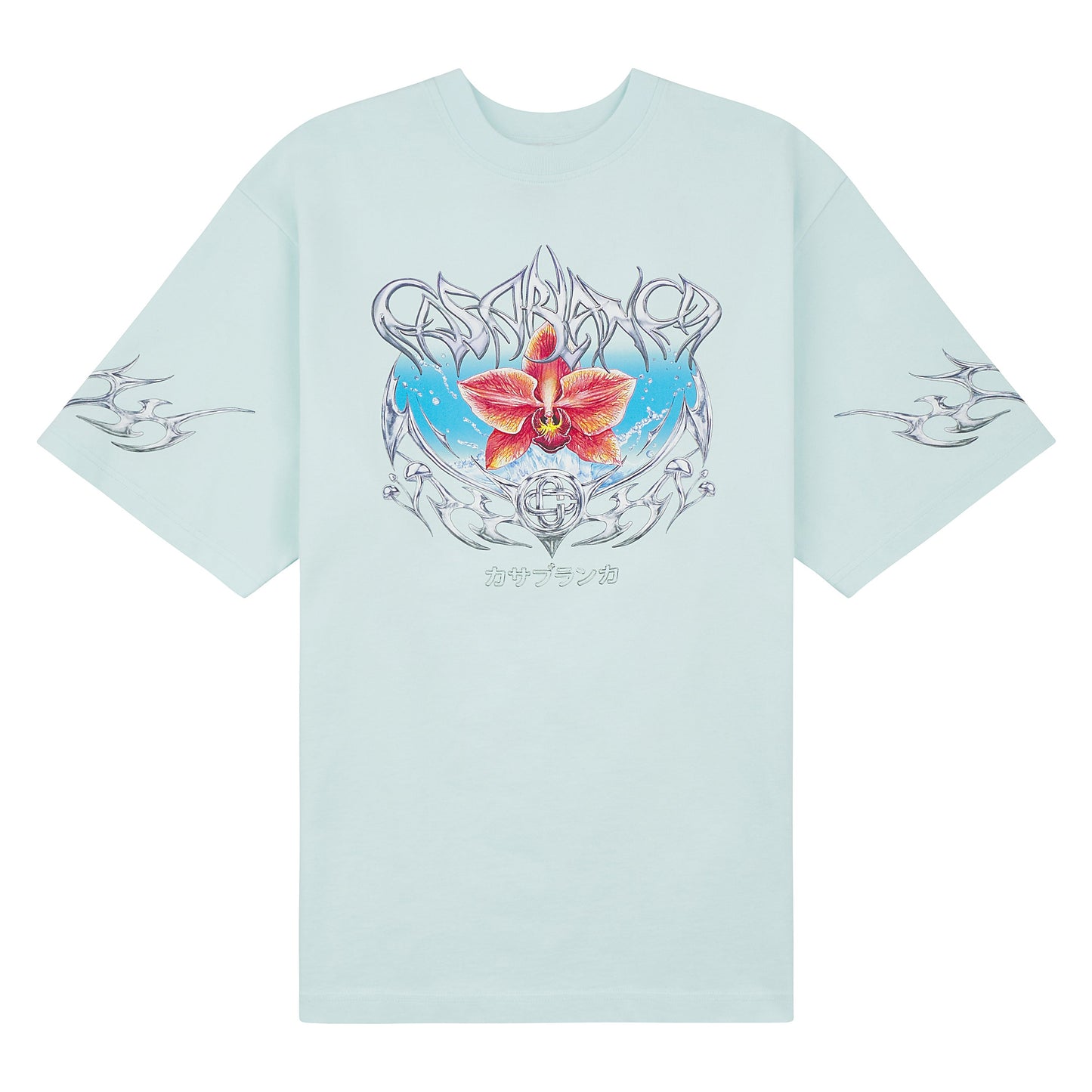 Blades Tee | Pale Blue