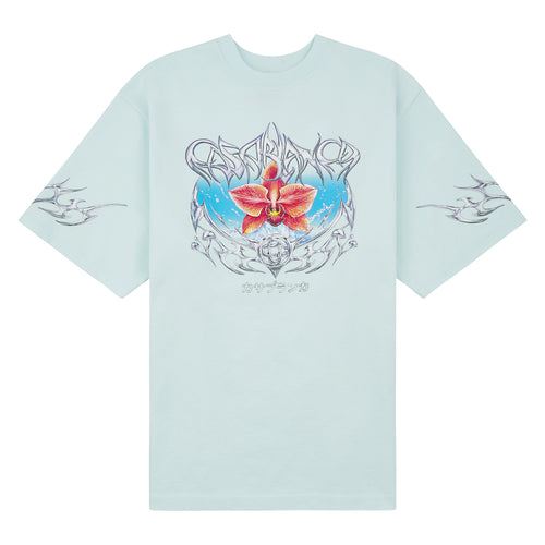 Blades Tee | Pale Blue