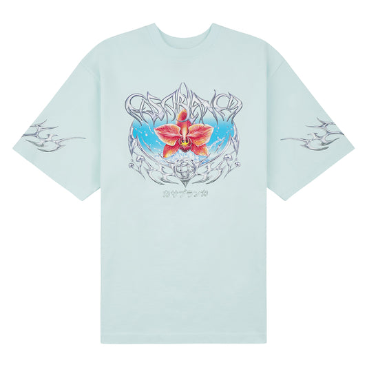 Blades Tee | Pale Blue