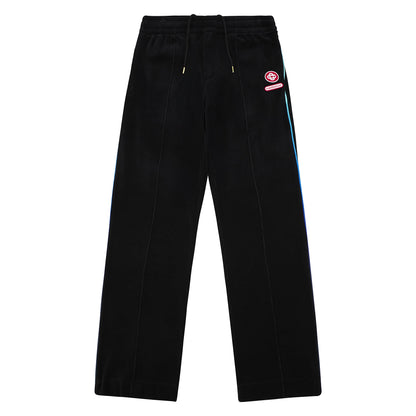 Gradient Piping Velour Track Pant
