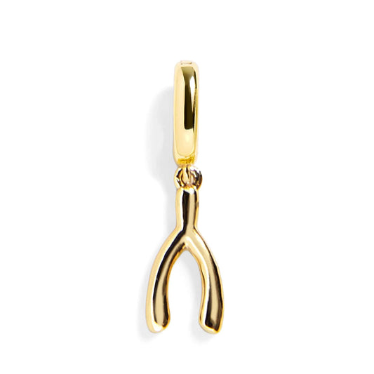 Wishbone Charm