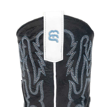 Anderson Bean Youth Black Impostrich Boot