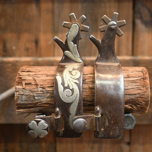 Andrews 1995 Silver Mounted Spurs