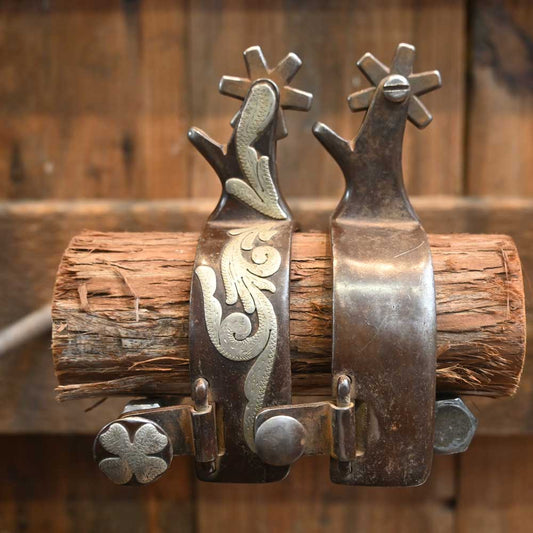 Andrews 1995 Silver Mounted Spurs