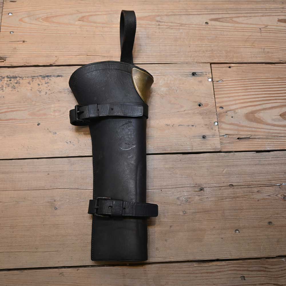 1940's Vintage Gun Holster with Brass