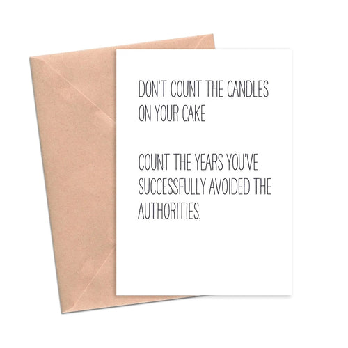 Don't Count Your Candles