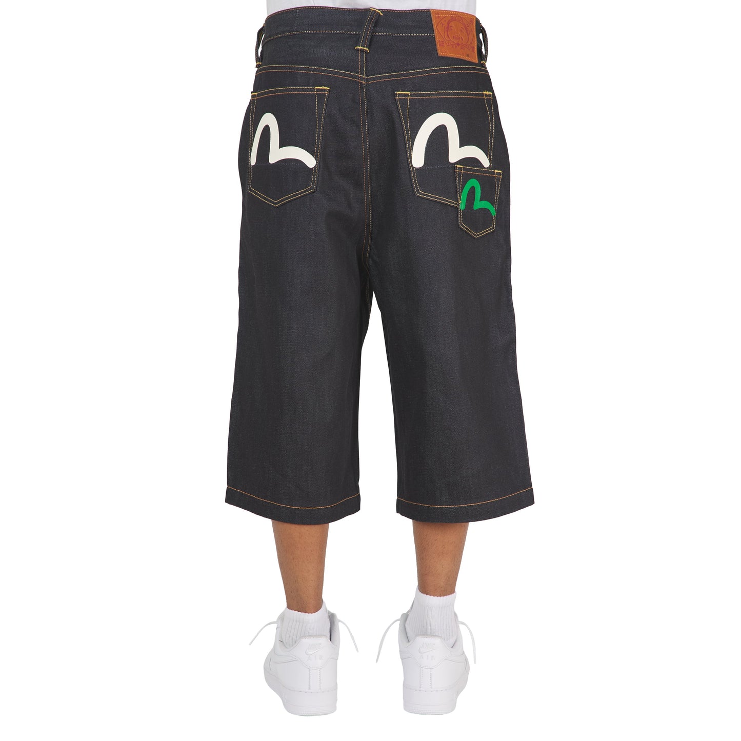 Multi Pocket Seagull Denim Short
