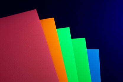 12" Siser Easy Glow Neon Blue Heat Transfer Vinyl (HTV)