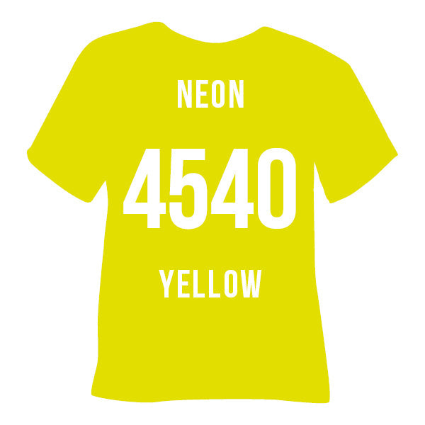 4540 S Neon Yellow POLI-FLEX® BLOCKOUT SOFT HTV