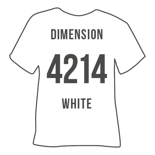 4214 White POLI-FLEX® IMAGE DIMENSION HTV