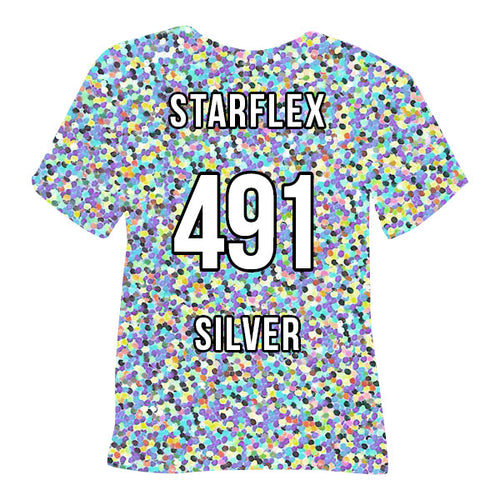 491 Silver POLI-FLEX® IMAGE STARFLEX HTV
