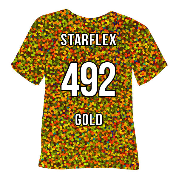 492 Gold POLI-FLEX® IMAGE STARFLEX HTV