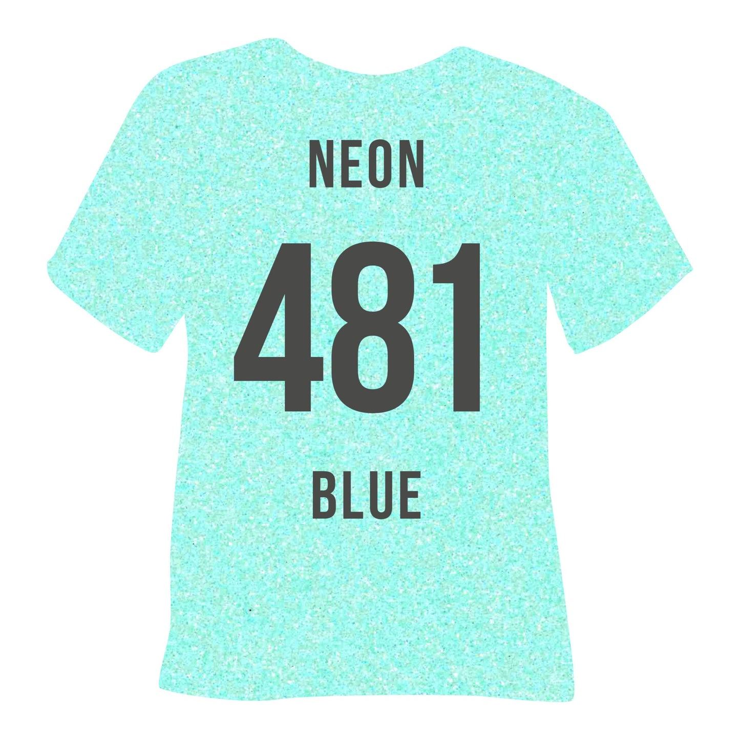 481 Pastel Blue POLI-FLEX® PEARL GLITTER HTV