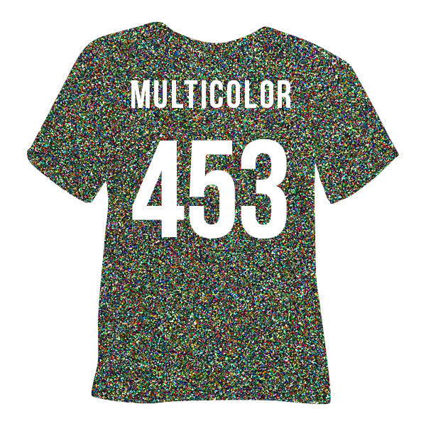 453 Multicolor POLI-FLEX® PEARL GLITTER HTV